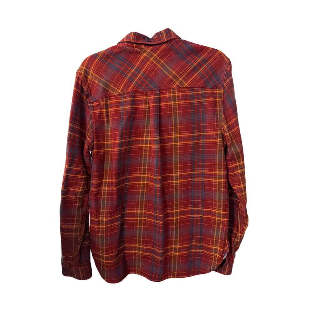 Levi’s Red Plaid Flannel Button Up Shirt Mens M - Picture 3 of 5
